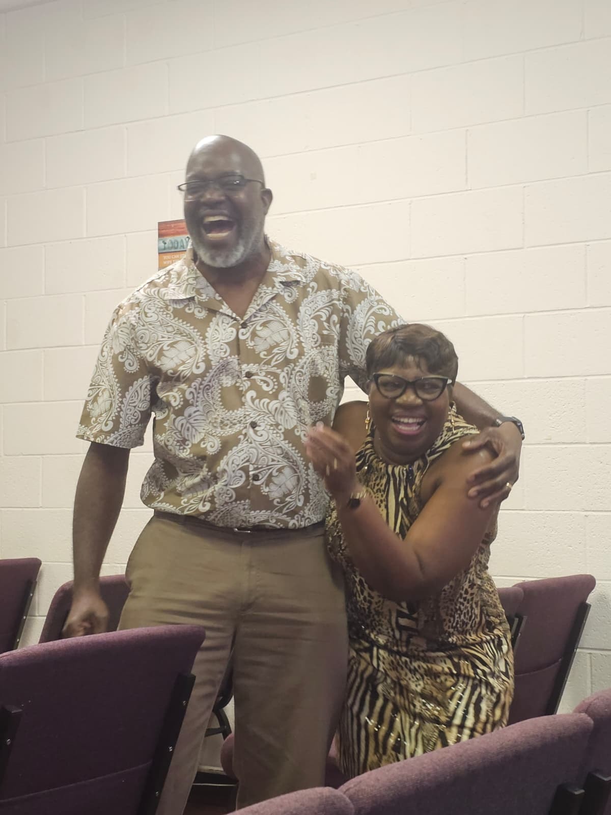 Choice Ministries Brunswick – congregation members sharing a joyful moment