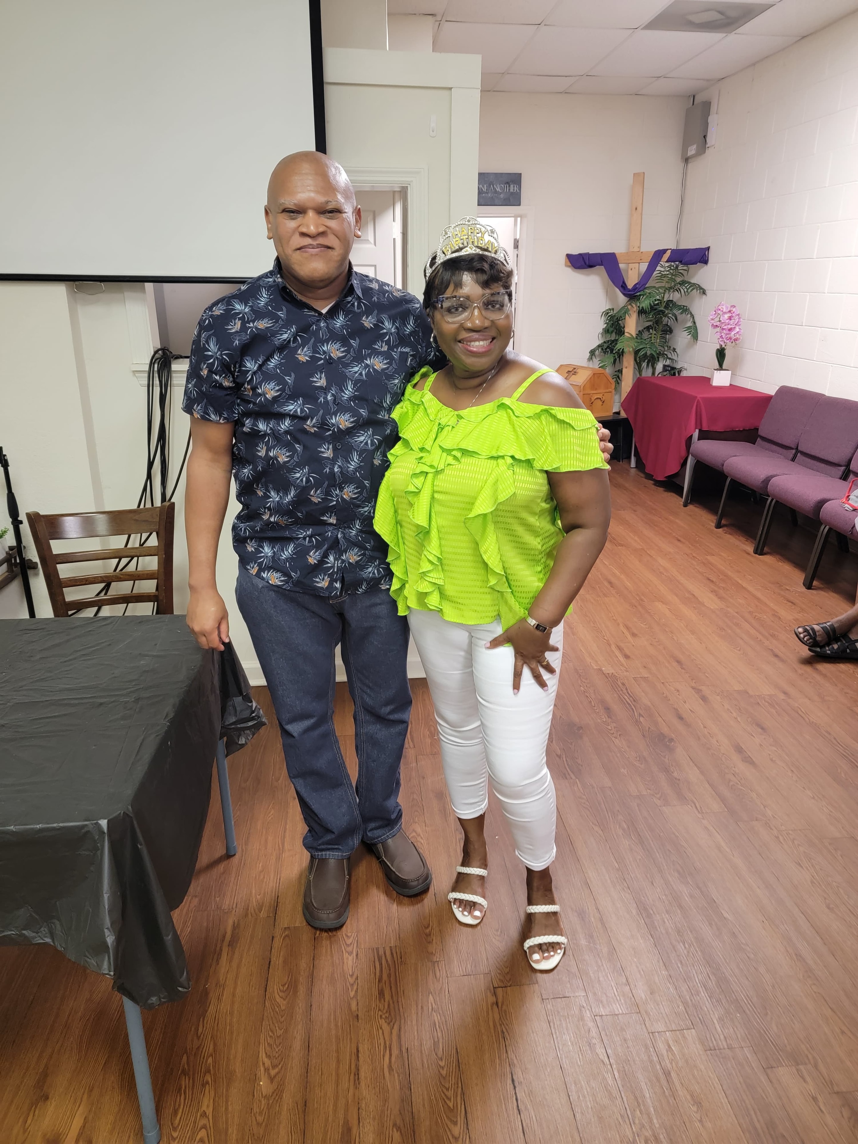 Choice Ministries Brunswick – birthday celebration inside the church